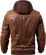 Ronald Brown leather motorcycle jacket