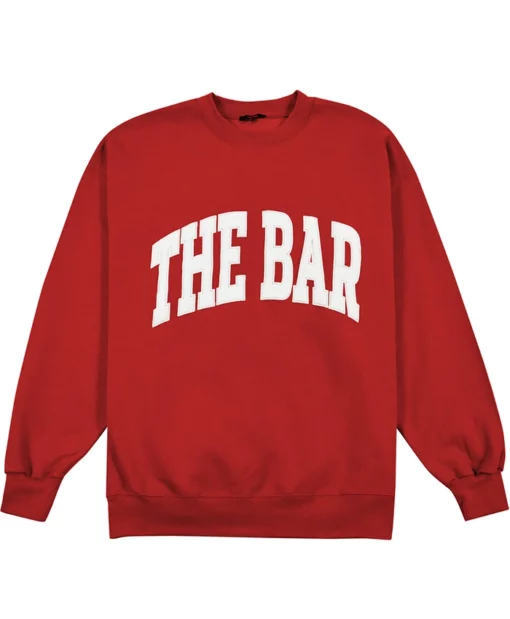The Bar Red Sweatshirt