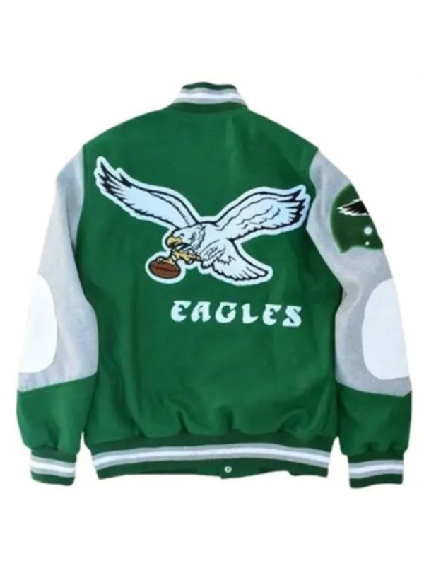 Kylie Kelce ’90s Eagles Letterman Jacket