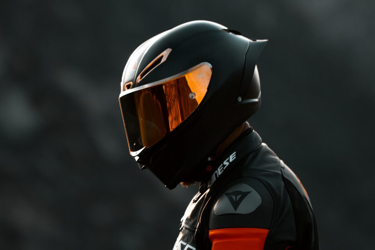 What Does a Helmet Behind a Motorcycle Mean?